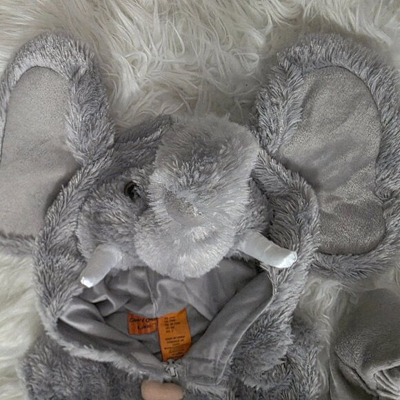 Candy Corn Lane 24mos Elephant Padded Costume with Foot Covers - Picture 3 of 13